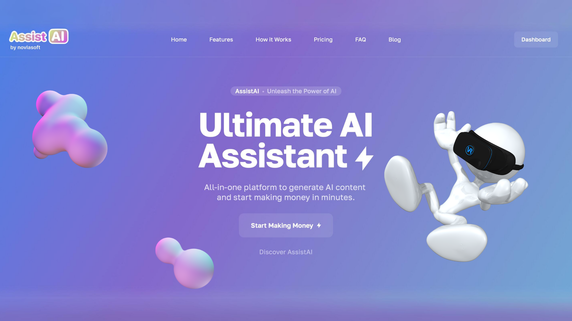 Welcome to AssistAI: Your All-in-One AI-Powered Content Creation Suite